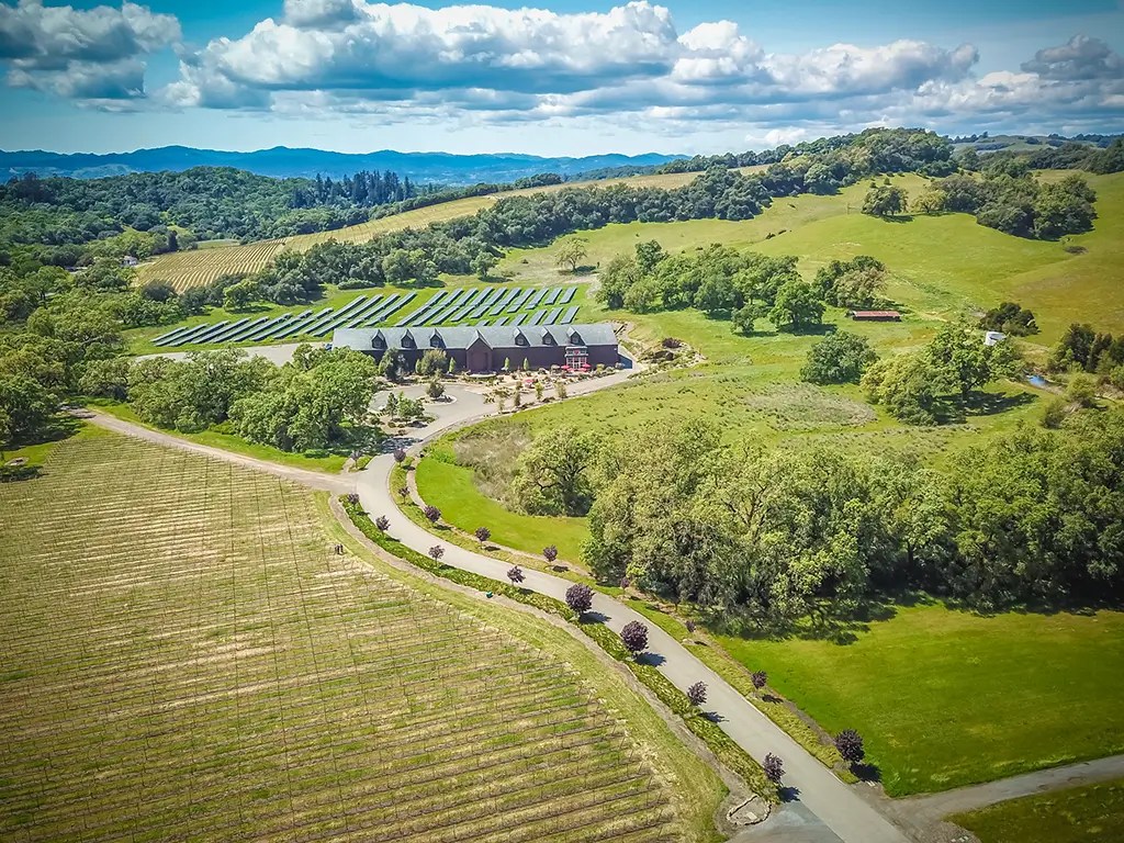 roth estate panel about vineyard solar panels