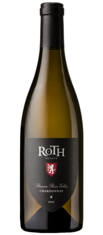 roth estate chardonnay bottle shot
