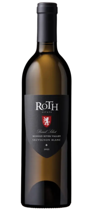 roth estate barrel select sauvignon blanc bottle shot